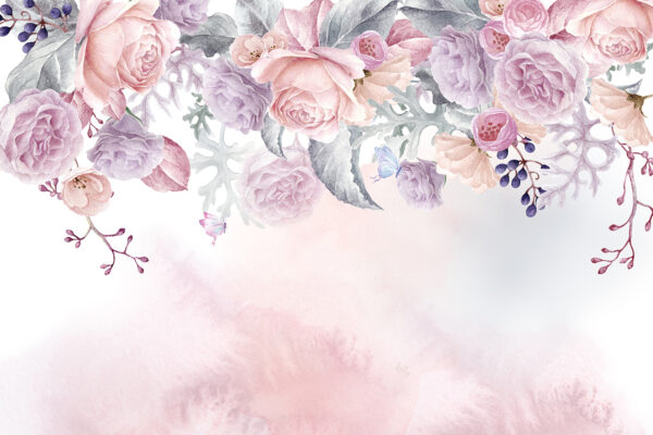 Aquarelle de fleurs Aquarelle de fleurs