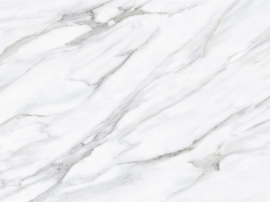 Surface en marbre blanc avec des veines noires Surface en marbre blanc avec des veines noires
