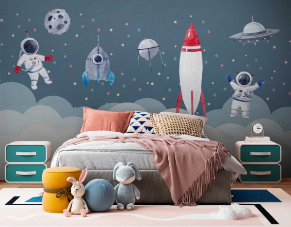 Navettes spatiales et fusées dans le ciel Navettes spatiales et fusées dans le ciel