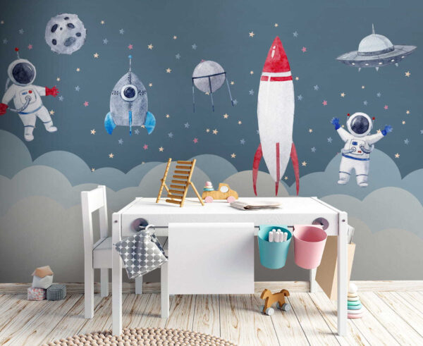 Navettes spatiales et fusées dans le ciel Navettes spatiales et fusées dans le ciel