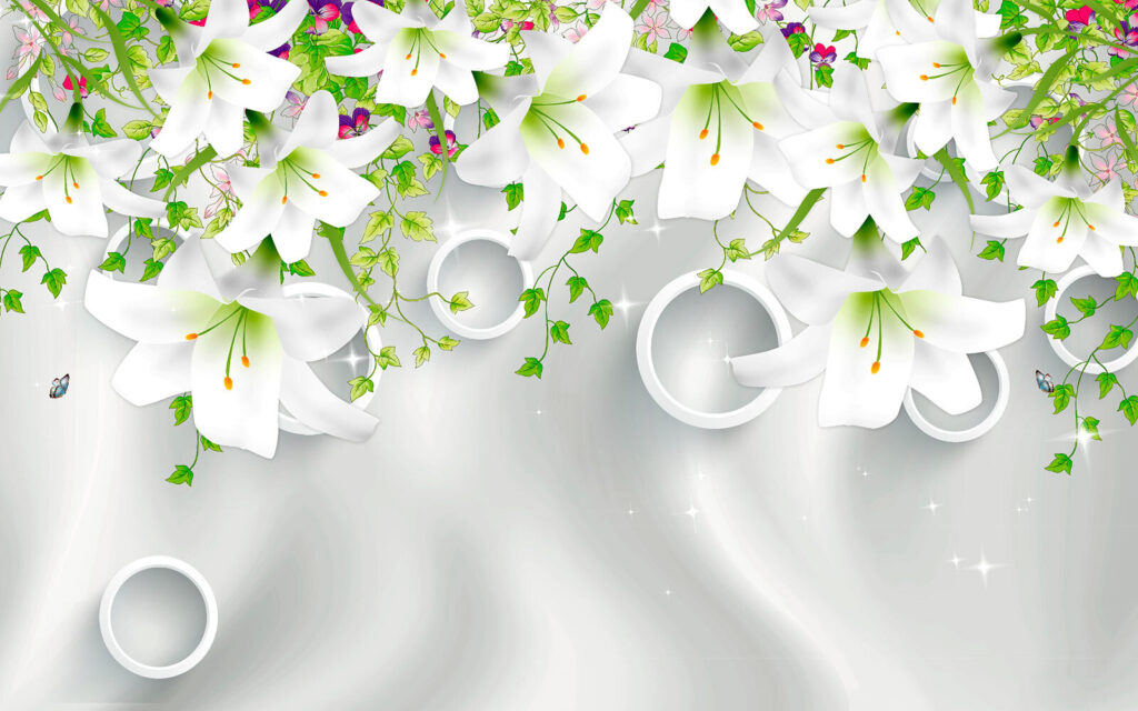 Fleurs et anneaux blancs u11505p 1024x640 - Fleurs et anneaux blancs - tegory