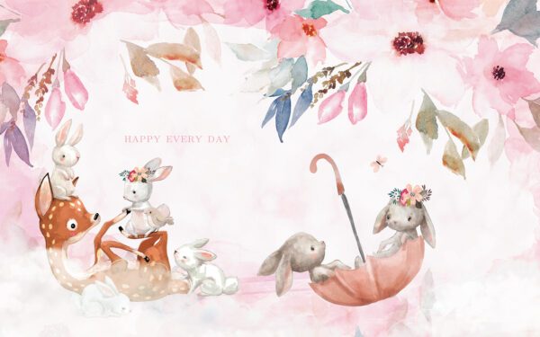 Groupe de lapins dans un parapluie u14760p 600x375 - Groupe de lapins dans un parapluie