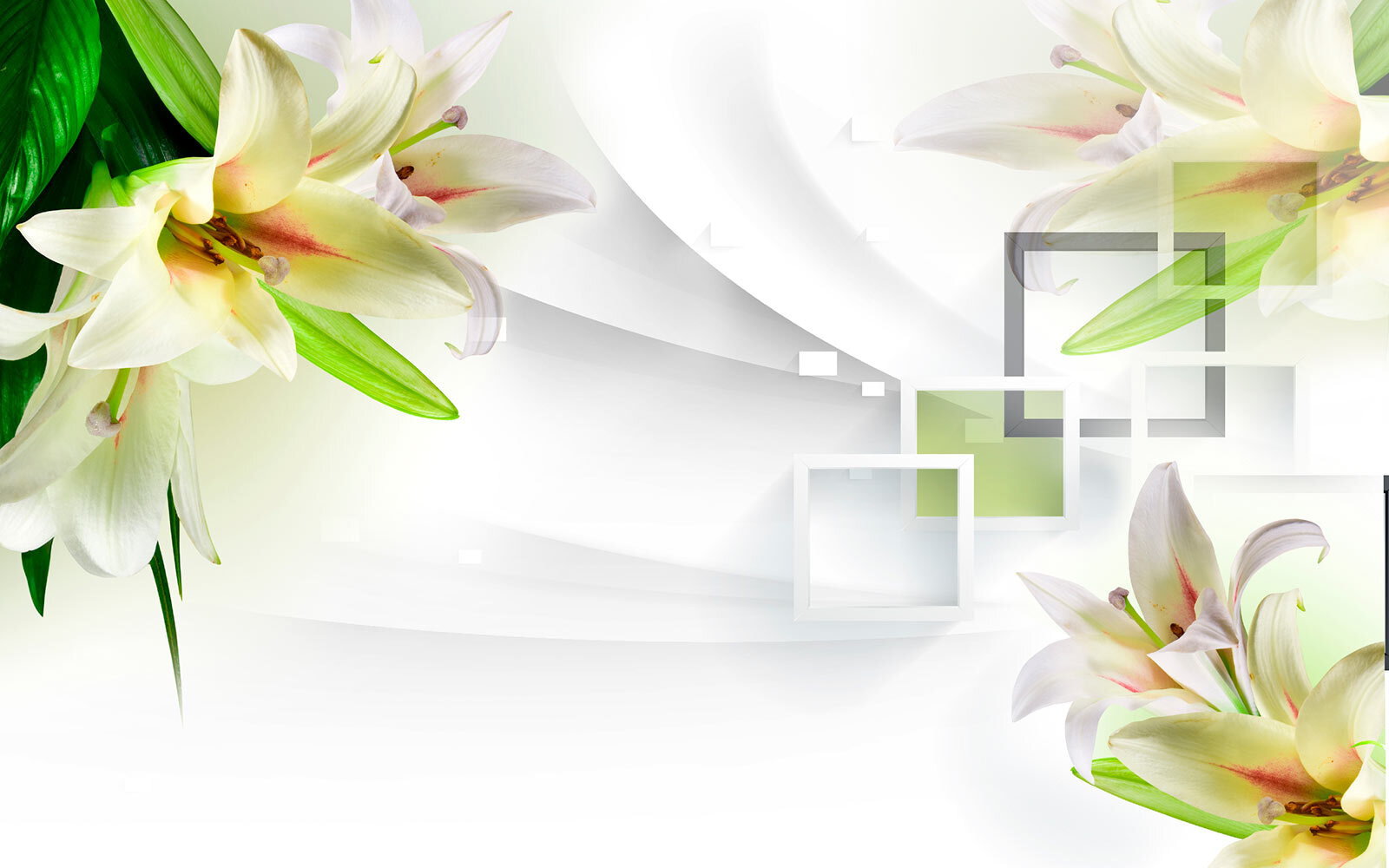 u14816p - Des fleurs douces dans un décor serein - tegory