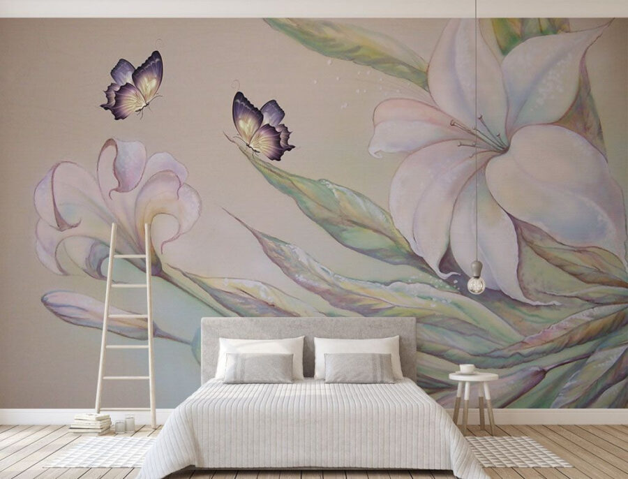 Peinture de fleurs et de papillons u15861pib1m 900x686 - Peinture de fleurs et de papillons - tegory