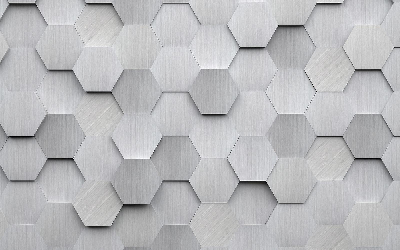 u15914p - Hexagones blancs sur un mur - tegory
