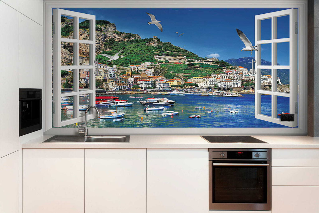 u16498pik2 1024x683 - Fenêtre avec vue sur une ville et des bateaux - tegory