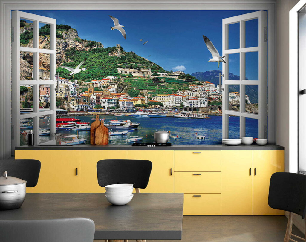 u16498pik3m 1024x810 - Fenêtre avec vue sur une ville et des bateaux - tegory