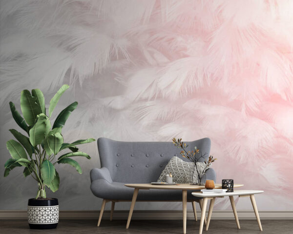 Plumes délicates dans des tons pastel. Plumes délicates dans des tons pastel.