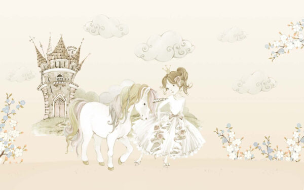 Fille et licorne Fille et licorne