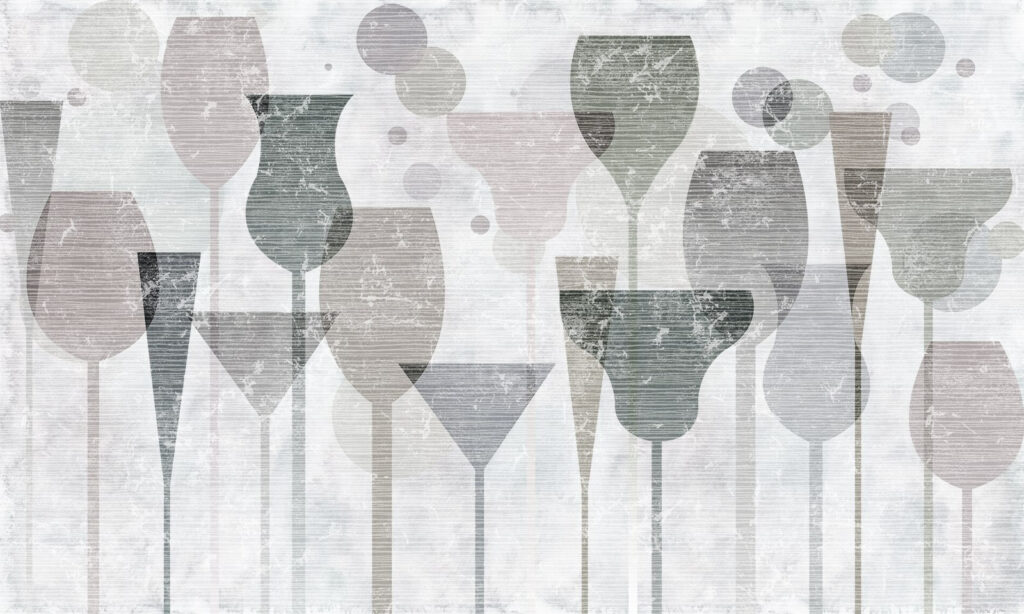 Groupe de verres à vin Groupe de verres à vin