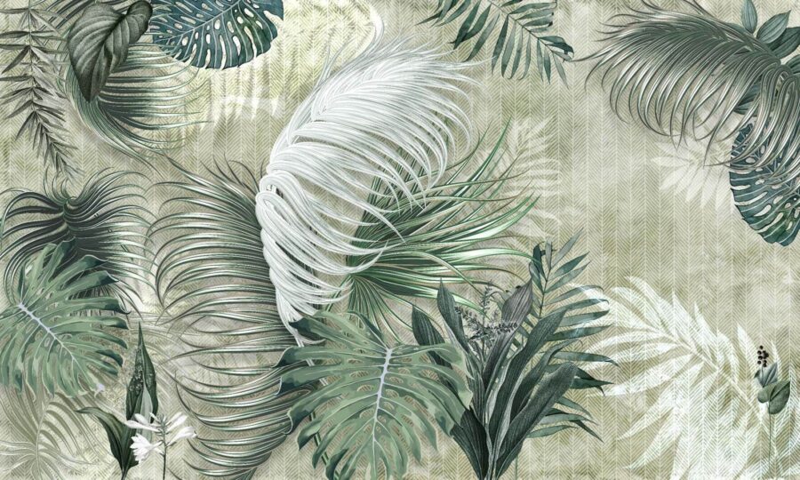 Papier peint avec un motif de feuilles u23083p 900x540 - Papier peint avec un motif de feuilles - tegory