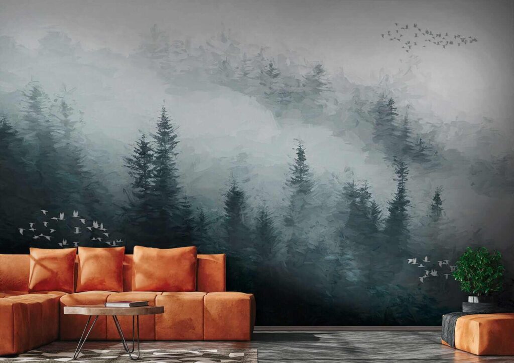 u23921pig2 1024x724 - Forêt brumeuse avec oiseaux en vol - tegory