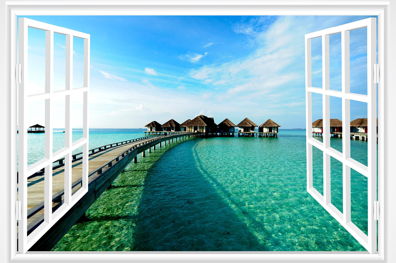 u29626p - Pont menant à une plage - tegory