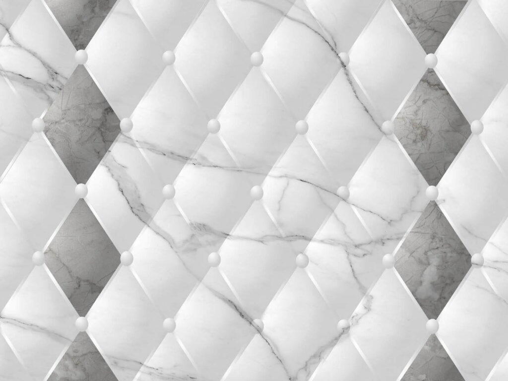 Motif en losange blanc et gris Motif en losange blanc et gris