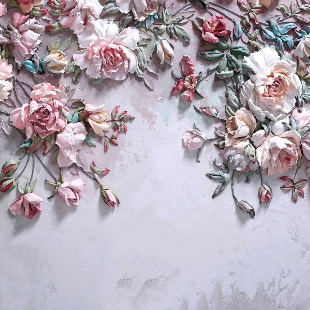 Des fleurs délicates sur une toile douce. Des fleurs délicates sur une toile douce.