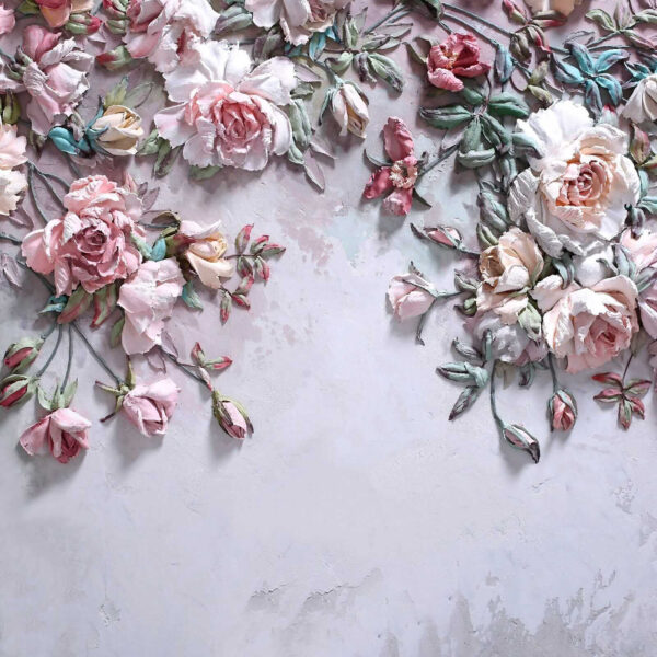Des fleurs délicates sur une toile douce. Des fleurs délicates sur une toile douce.
