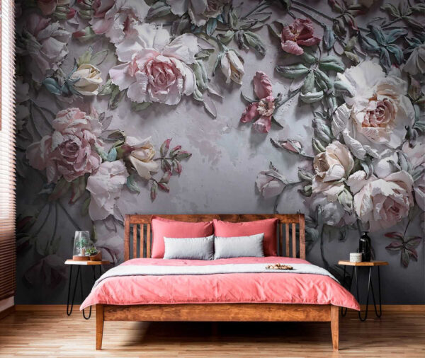 Des fleurs délicates sur une toile douce. Des fleurs délicates sur une toile douce.