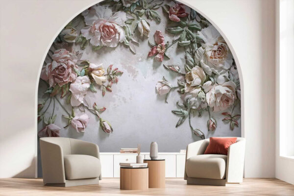 Des fleurs délicates sur une toile douce. Des fleurs délicates sur une toile douce.