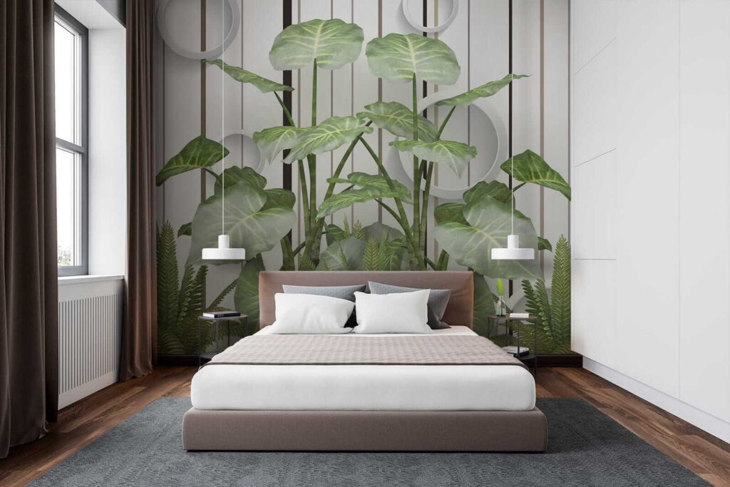 Plant with green leaves