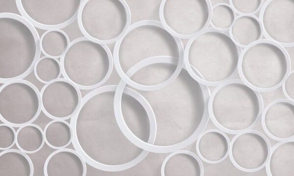 Groupe de cercles blancs Groupe de cercles blancs