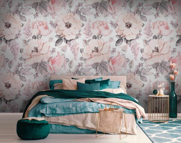 Motif de fleurs et de feuilles Motif de fleurs et de feuilles