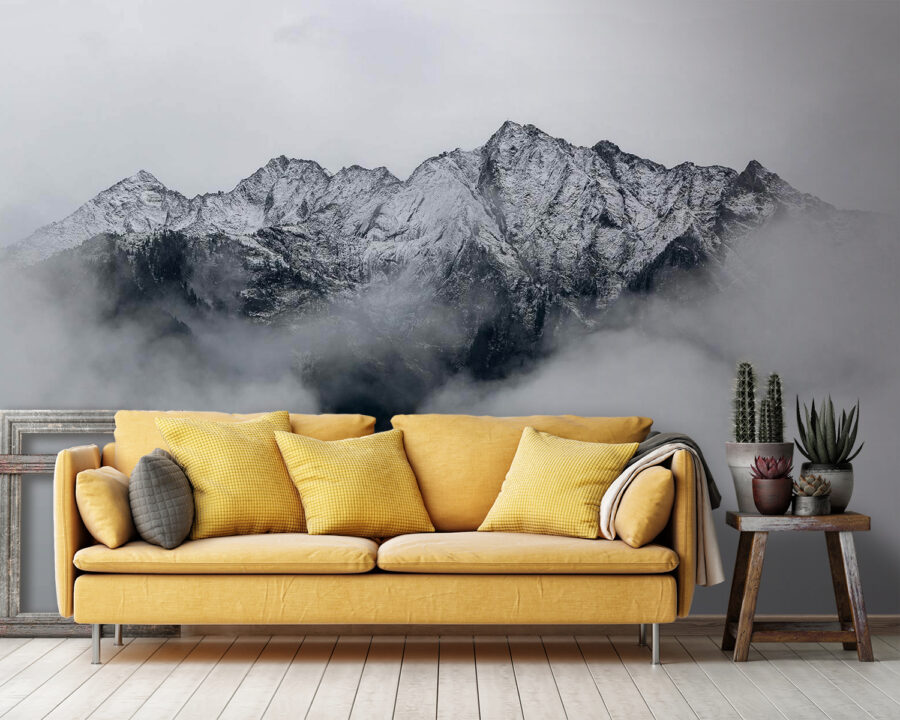 Papier peint Montagne enneigée – Image 2