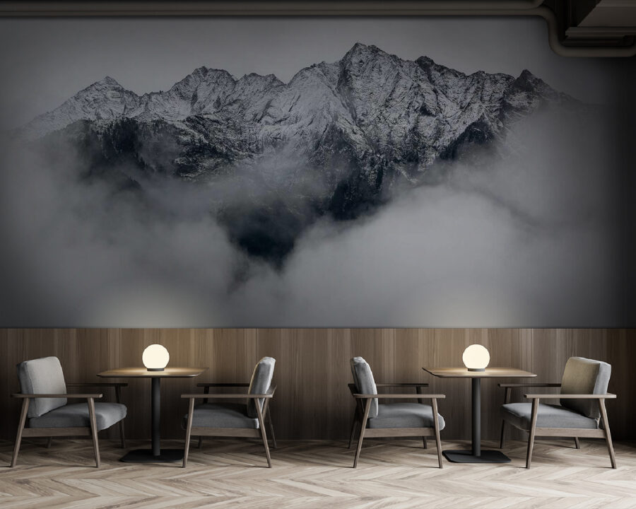 Papier peint Montagne enneigée – Image 4