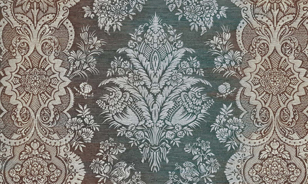 Motif floral vintage complexe Motif floral vintage complexe