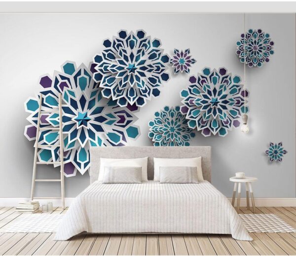 Groupe de fleurs bleues et blanches u43560pib1m 600x520 - Groupe de fleurs bleues et blanches - tegory