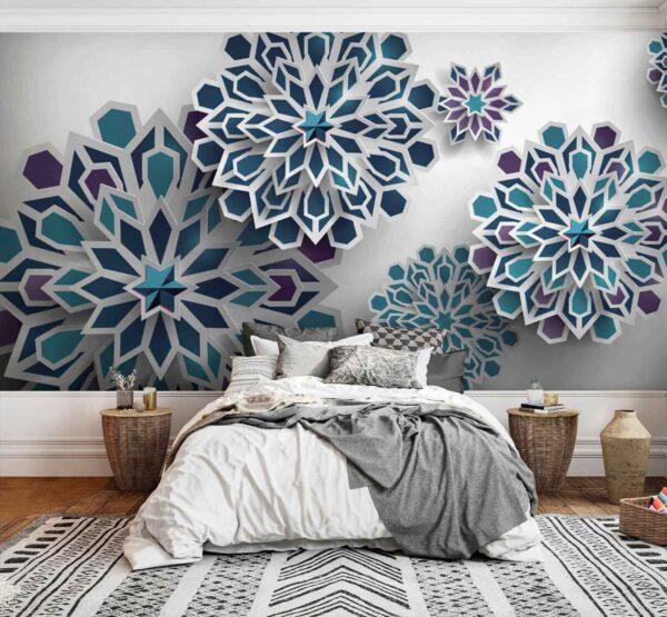 Groupe de fleurs bleues et blanches u43560pib2 600x555 - Groupe de fleurs bleues et blanches - tegory