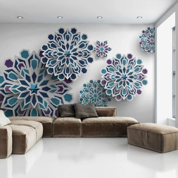 Groupe de fleurs bleues et blanches u43560pig4 600x600 - Groupe de fleurs bleues et blanches - tegory