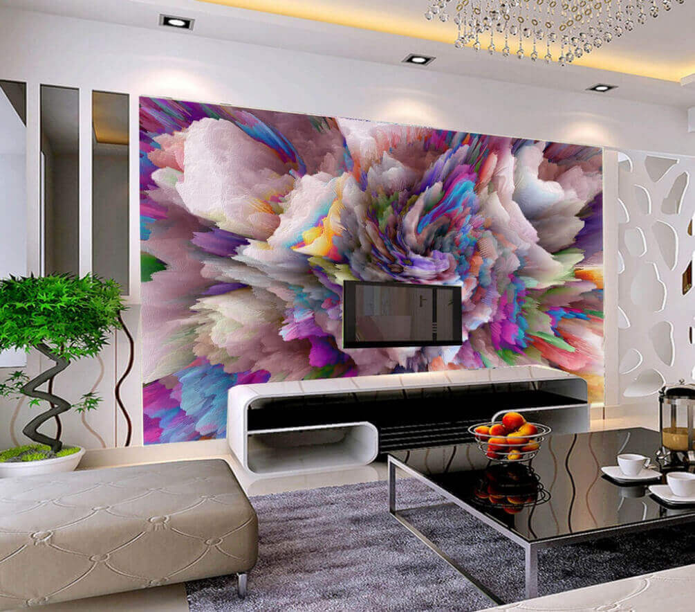 u45752pig1m - Explosion de peinture colorée - tegory