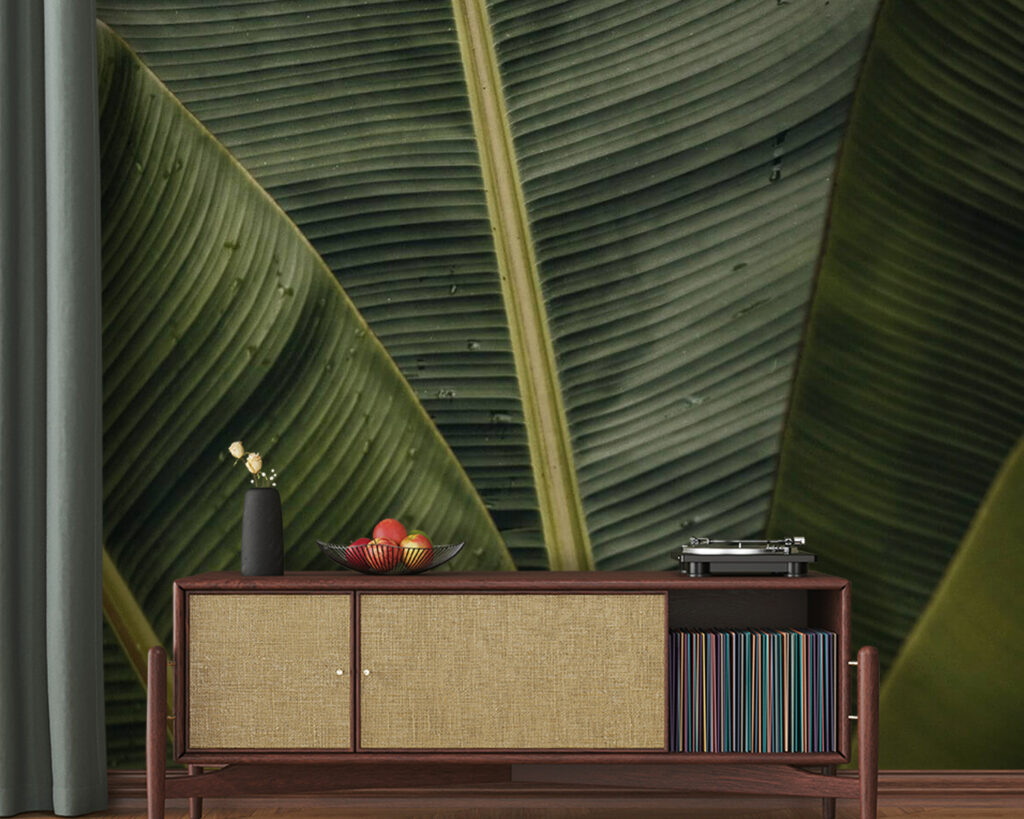 Feuilles vertes luxuriantes avec motifs texturés u45887pig20 1024x819 - Feuilles vertes luxuriantes avec motifs texturés - tegory