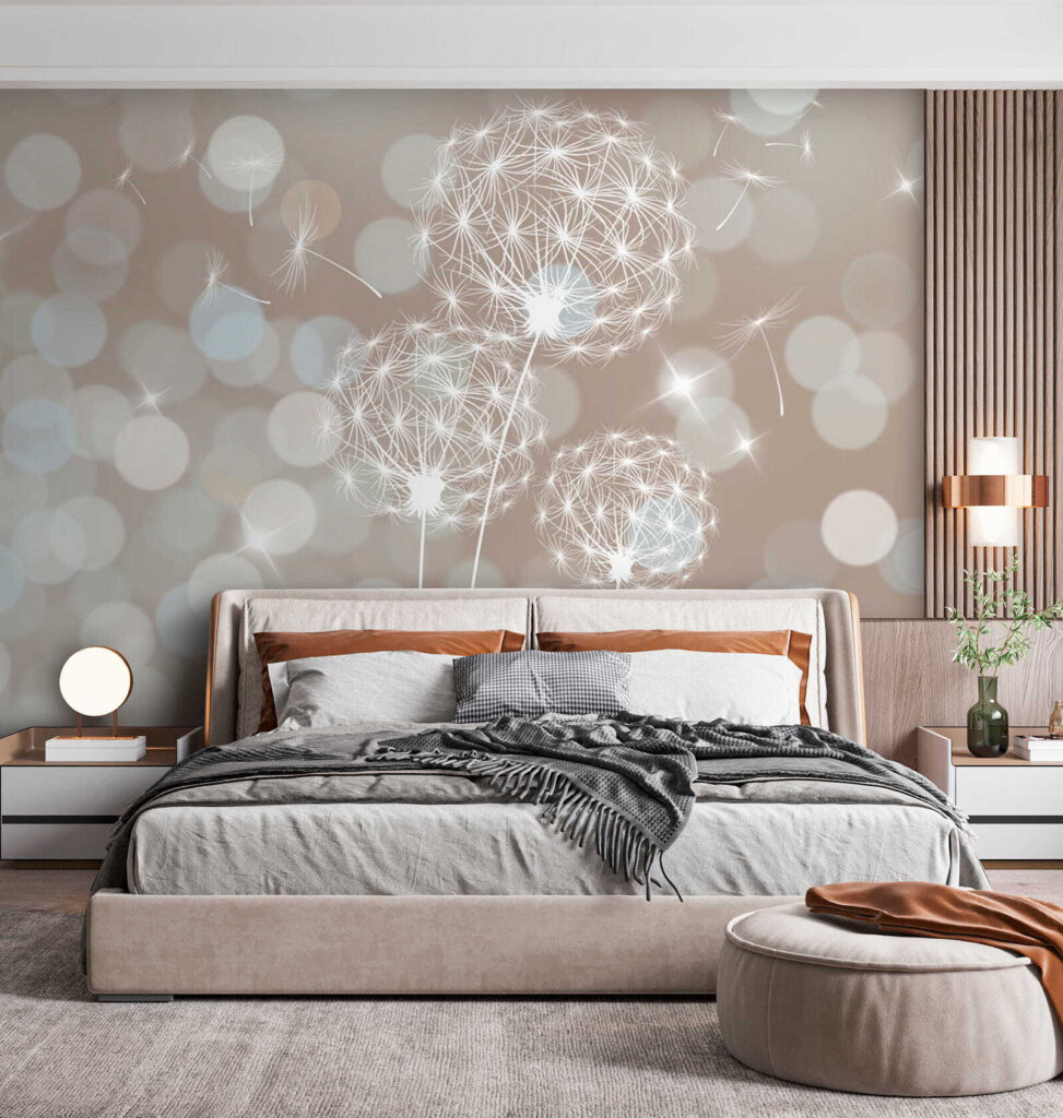 Delicate dandelions in soft backdrop Delicate dandelions in soft backdrop