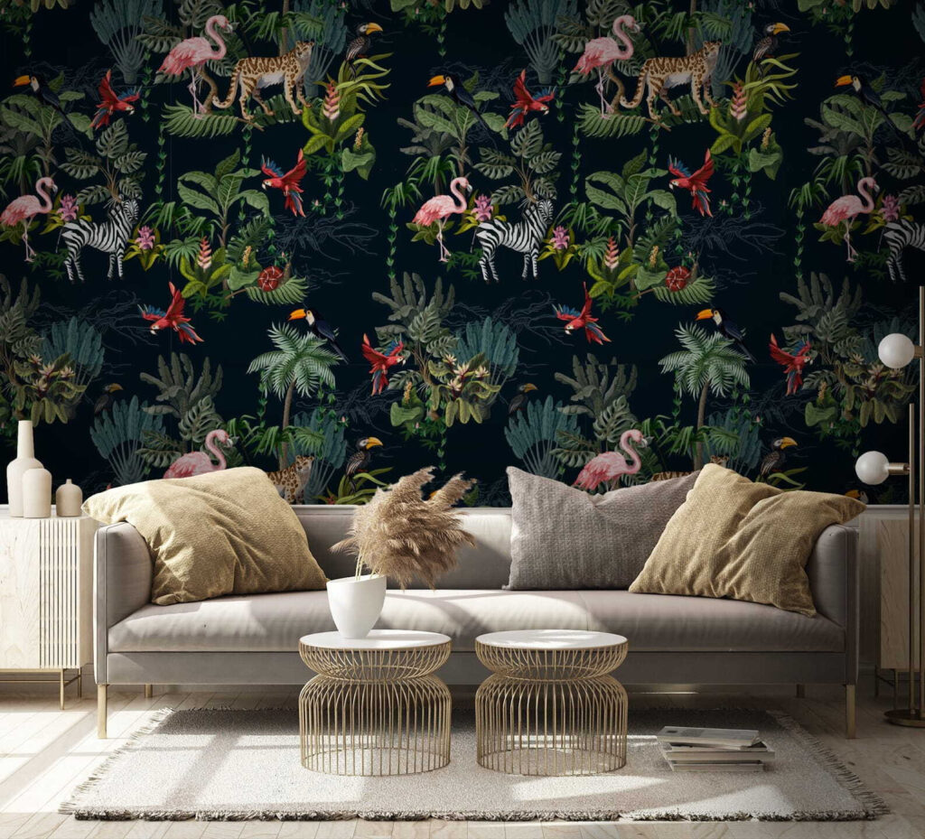 u52521pig1 1024x929 - Motif de flamants roses et de zèbres - tegory