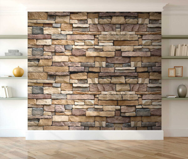 Mur de pierres texturées en plusieurs couches. Mur de pierres texturées en plusieurs couches.