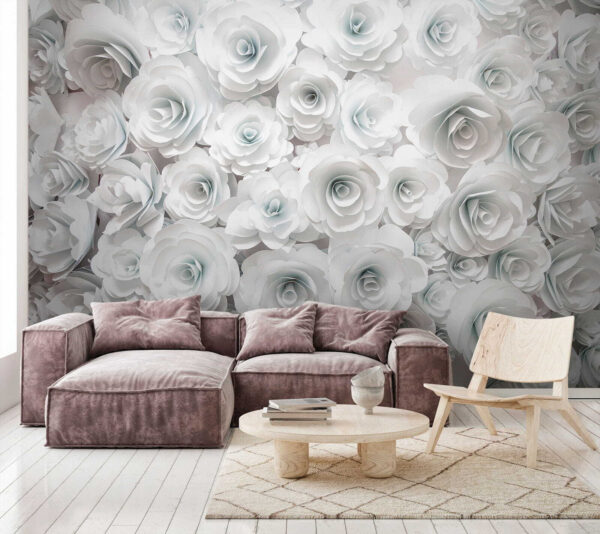 Groupe de fleurs blanches Groupe de fleurs blanches