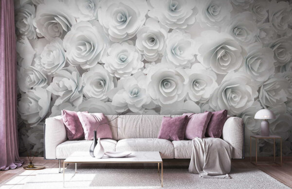 Groupe de fleurs blanches Groupe de fleurs blanches