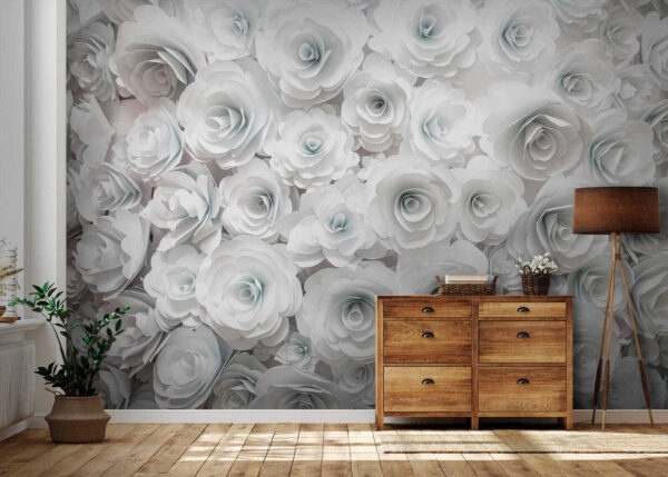 Groupe de fleurs blanches Groupe de fleurs blanches