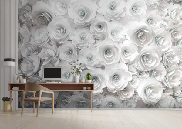 Groupe de fleurs blanches Groupe de fleurs blanches
