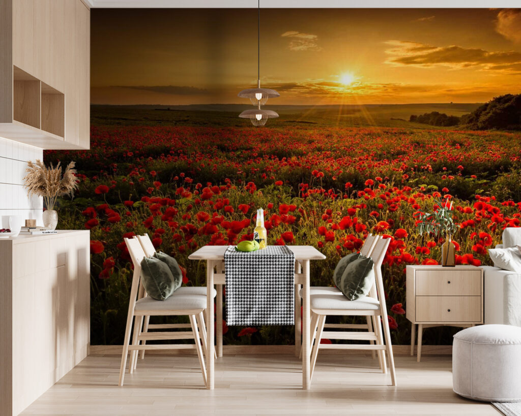 Champ de fleurs rouges u56716pik119m 1024x819 - Champ de fleurs rouges - tegory