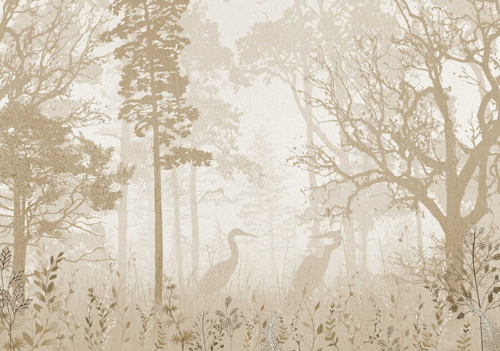 Oiseau dans une forêt Oiseau dans une forêt
