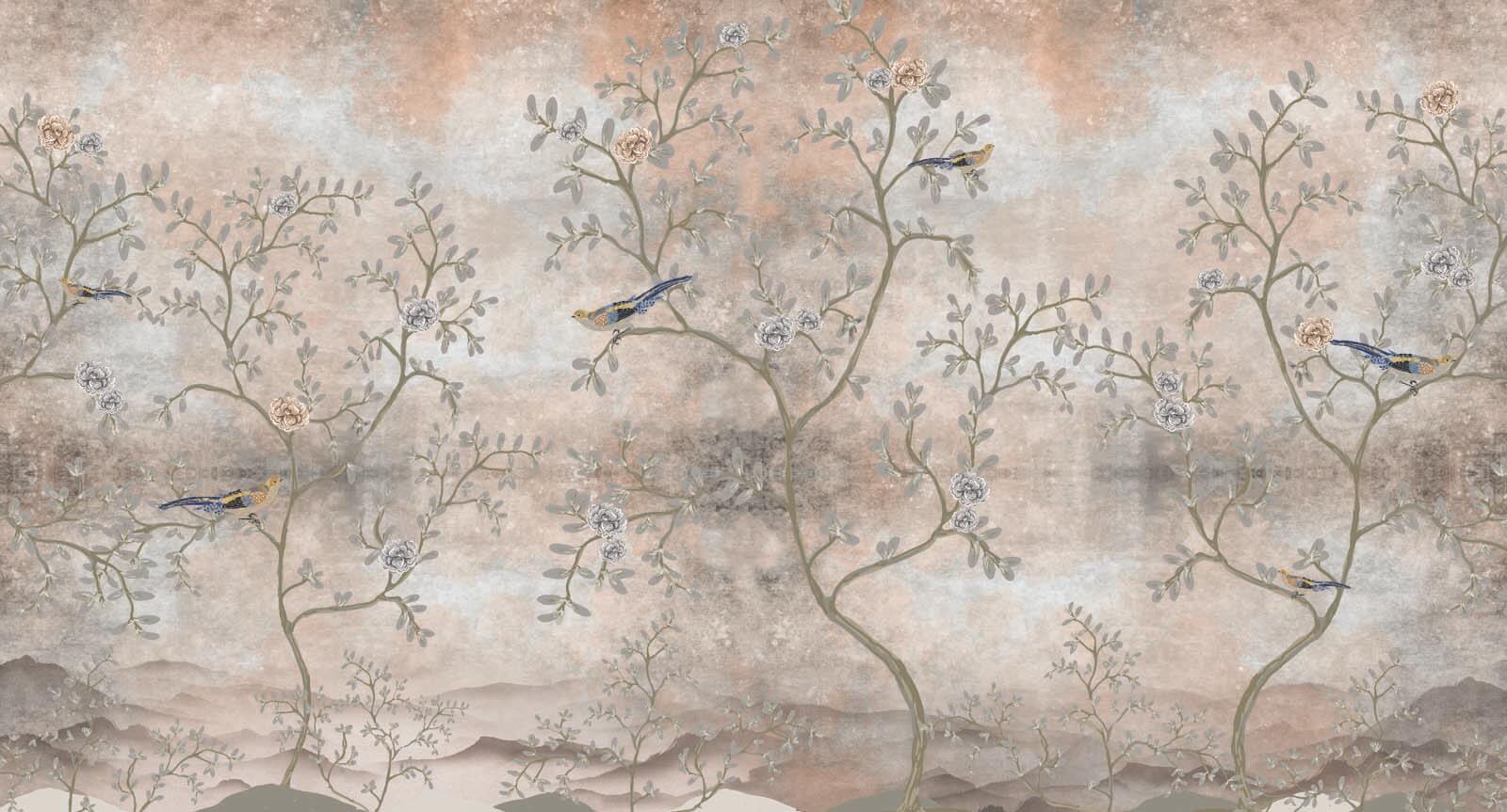 Arbre avec des oiseaux u60072p - Arbre avec des oiseaux - tegory