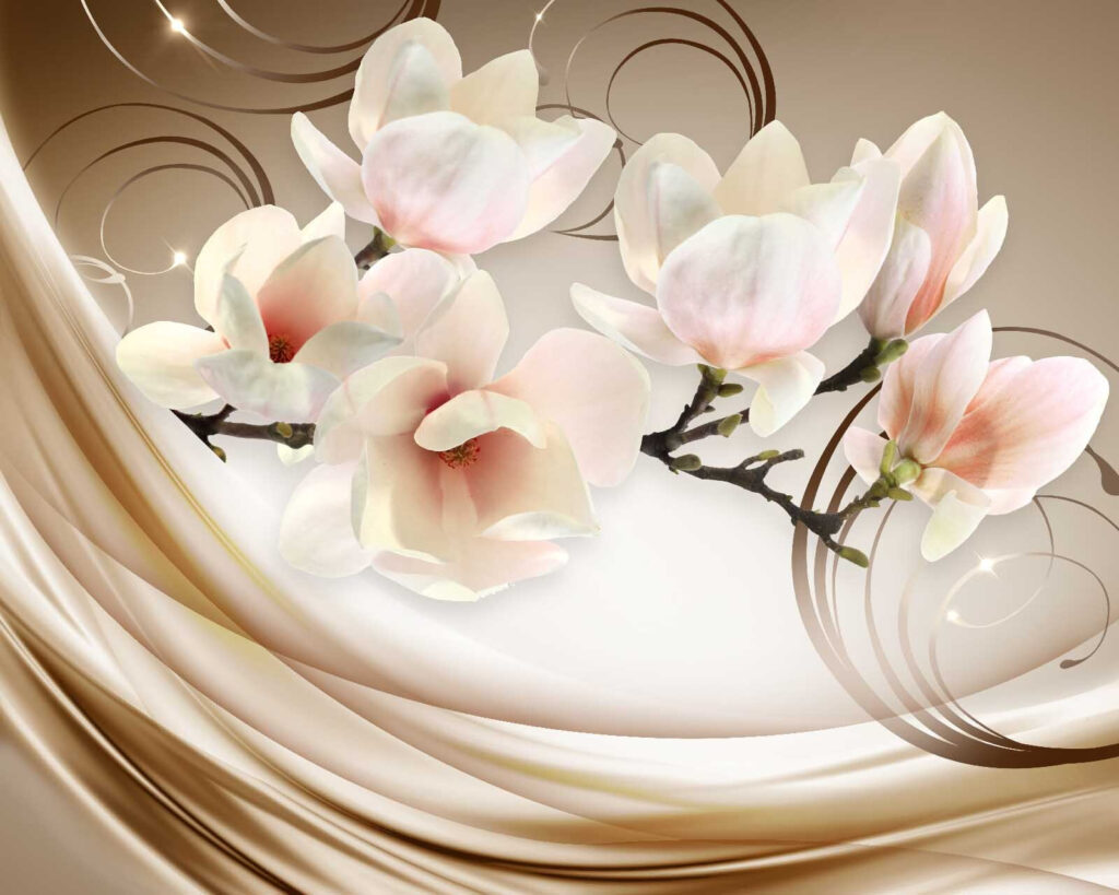 Des fleurs délicates dans des teintes douces Des fleurs délicates dans des teintes douces