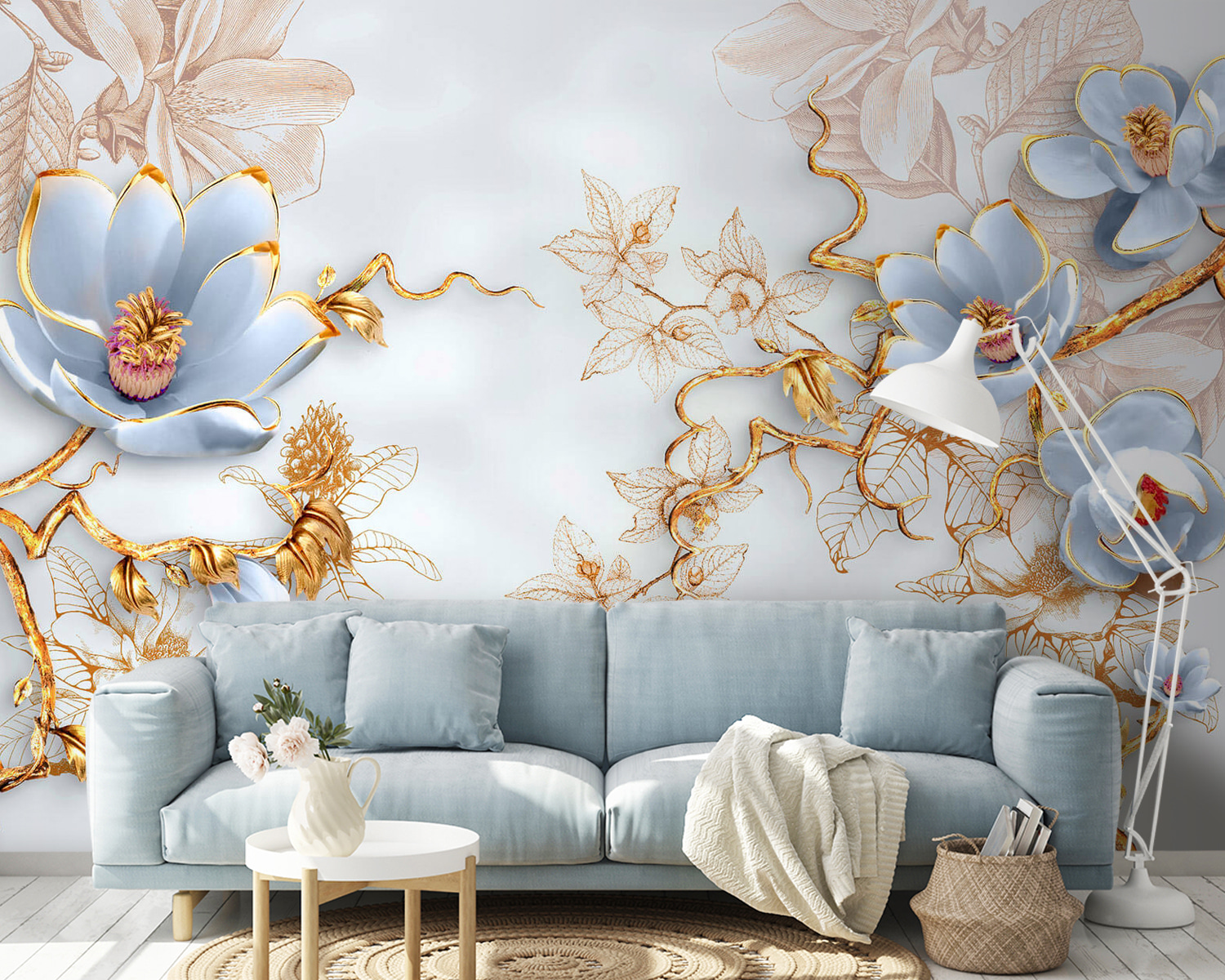 Des fleurs délicates sur une toile de fond douce u60416v2pig14m - Des fleurs délicates sur une toile de fond douce - tegory