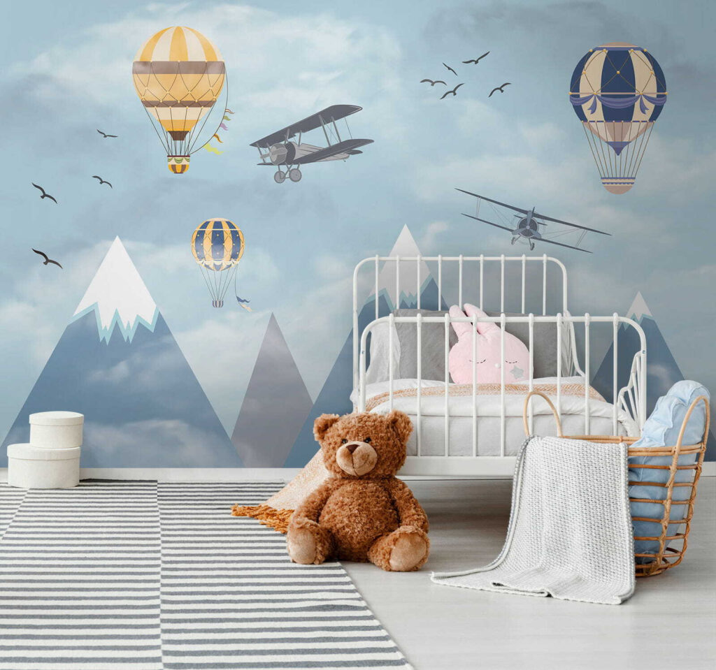 Group of airplanes flying in the sky Group of airplanes flying in the sky