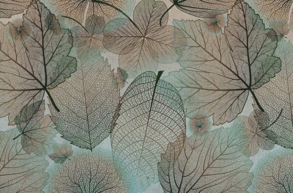 Des motifs naturels dans un feuillage délicat. Des motifs naturels dans un feuillage délicat.