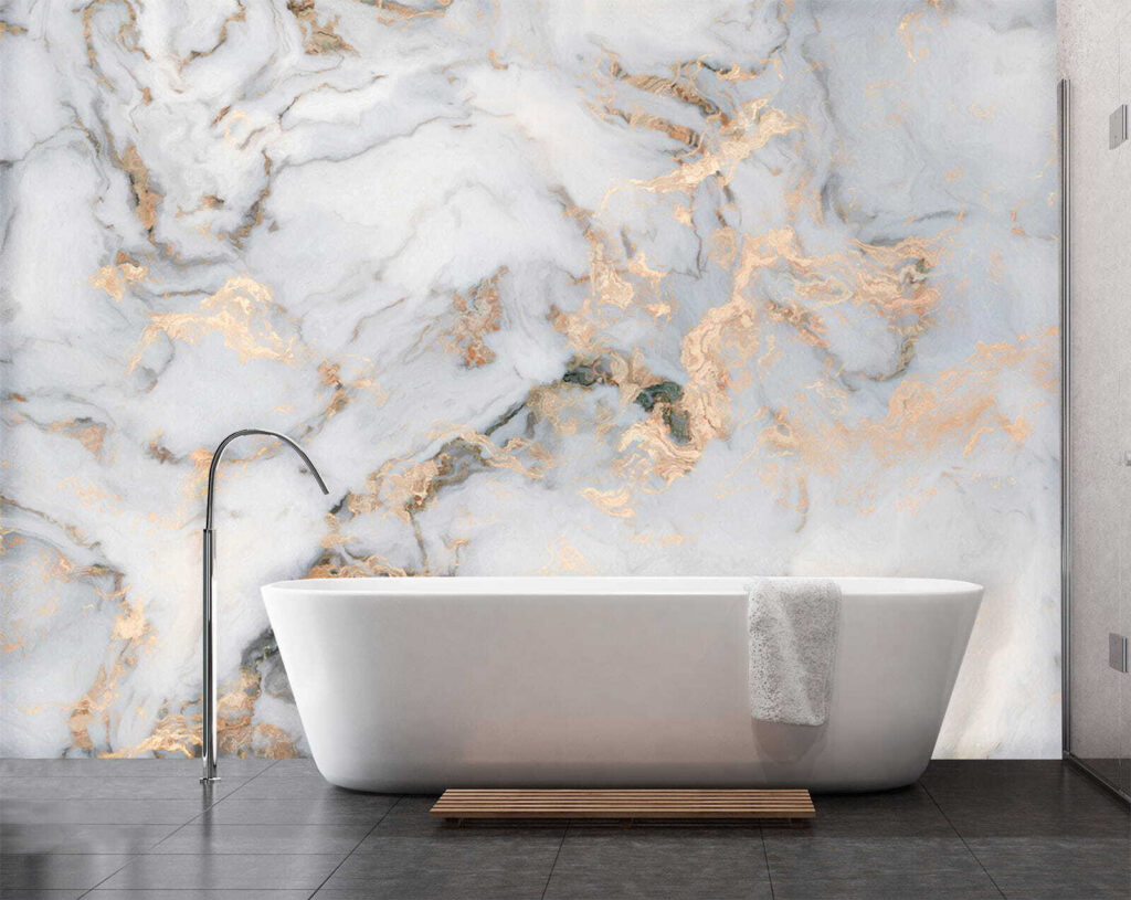 Elegant marble with metallic veins Elegant marble with metallic veins