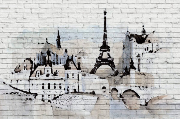 Peinture d'une ville Peinture d'une ville
