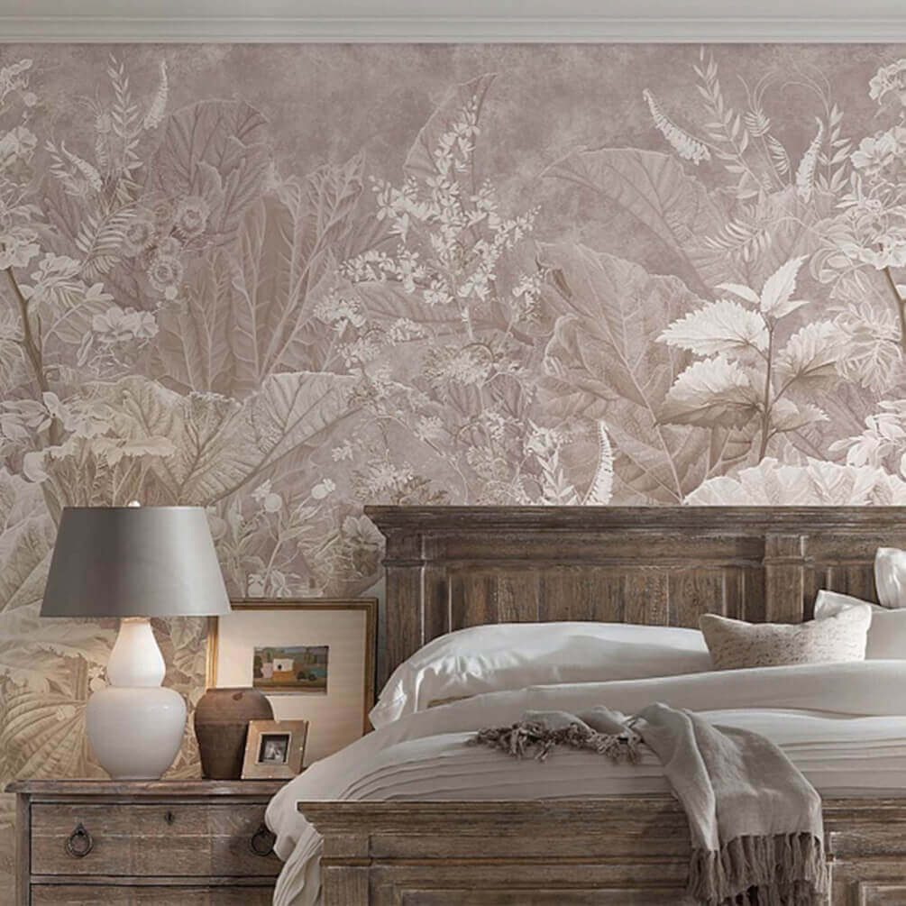 u66776pib1m - Feuillage délicat dans des tons pastels - tegory